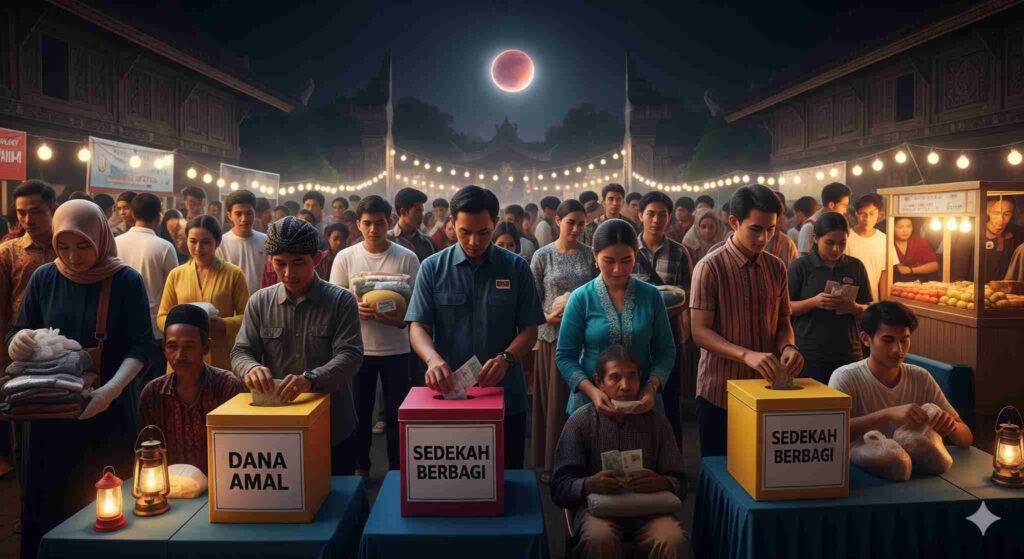 Gerhana Bulan Sedekah